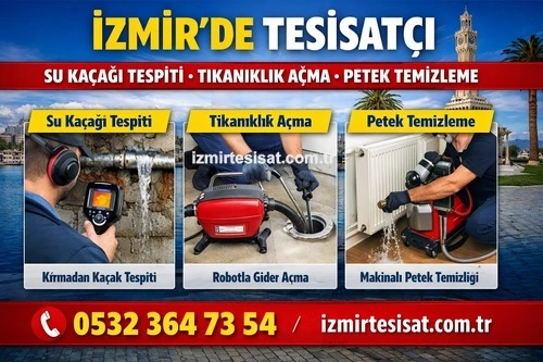 izmir tesisatçı İzmir su tesisatçısı